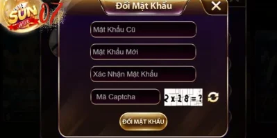 cách thức Lấy Lại Mật Khẩu Sunwin An Toàn Nhất