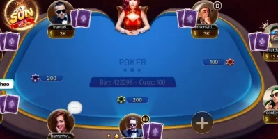 Sunwin Game Bài Poker, Trải Nghiệm Đỉnh Cao