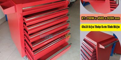 Tủ Đựng Đồ Nghề Cơ Khí 7 Ngăn Kéo – Sắp Xếp Gọn Gàng, Làm Việc Hiệu Quả