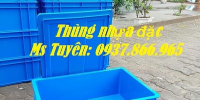 Thùng nhựa nguyên sinh HPDE, khay nhựa đặc công nghiệp, khay nhựa cơ khí