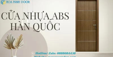 Mẫu cửa nhựa ABS Hàn Quốc cho phòng ngủ tại Biên Hòa Đồng Nai