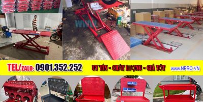 Bàn nâng sửa chữa xe máy điện – cơ