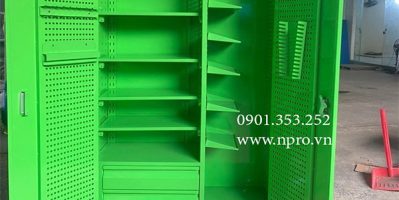 Tủ Sắt Đựng Đồ Nghề Đa Năng 2 cánh 2 ngăn 4 khay