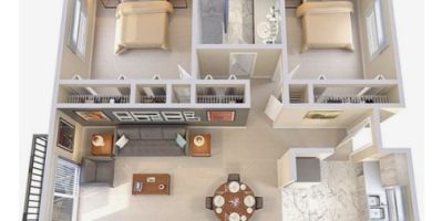 Xu hướng thiết kế nhà cấp 4 2 phòng ngủ diện tích vừa phải năm 2025