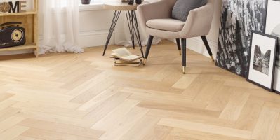 Trải nghiệm sàn gỗ tự nhiên xương cá cho nhà phố đầy tinh tế