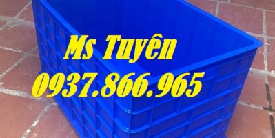 Đơn vị cung cấp thùng nhựa đặc có bánh xe dưới đáy, thùng nhựa công nghiệp, thùng nhựa