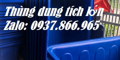 Phân phối thùng nhựa tròn dung tích lớn, thùng nhựa kích thước lớn, thùng nhựa 500l