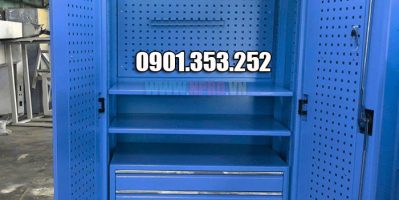 Tủ treo dụng cụ 2 cánh 6 ngăn KT:1000Wx500Dx1800Hmm