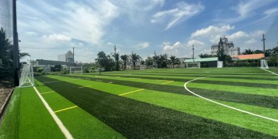 Thi Công Sân Cỏ Nhân Tạo Mini Cho Sân Vườn, Trường Học