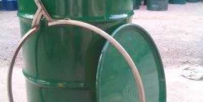 Bán thùng phuy sắt cũ, phuy sắt dùng 1 lần, phuy cũ độ mới cao