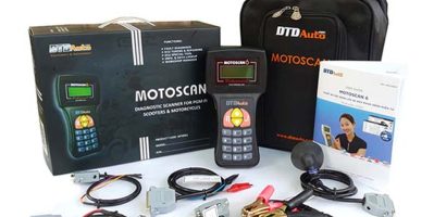 Máy chuẩn đoán đọc xóa lỗi xe máy tay ga Motoscan 7