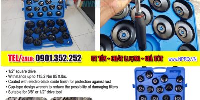 Bộ cảo lọc nhớt kingtony 9AE6030 – 30 chi tiết