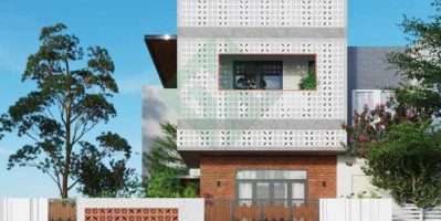 Trang Trí Tường Rào Và Cổng Nhà Bằng Gạch Bông Gió