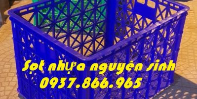 Sọt nhựa dùng trong các nhà máy kéo hàng, sọt 8 bánh xe, sọt nhựa kéo hàng tại Hà Nội