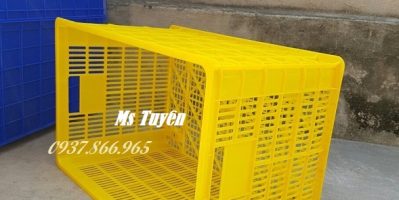 Sóng hở 5 bánh xe, sóng nhựa hở, sọt có bánh xe dưới đáy, sọt nhựa HPDE