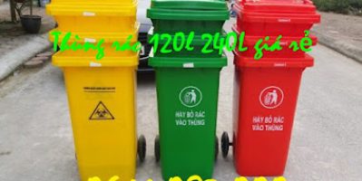 Thùng rác giá rẻ tại đồng tháp, tiền giang, bến tre, cà mau, bạc liê, an giang, trà vinh- lh 0911082000