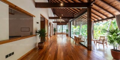 Sàn gỗ tự nhiên cho resort khách sạn cao cấp thể hiện đẳng cấp chủ đầu tư