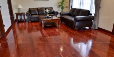 Gỗ gõ đỏ lát sàn có dễ trầy không? Sự thật cần biết