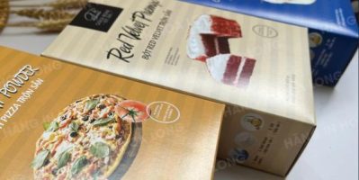 In hộp giấy đựng bánh chất liệu carton – kích thước tiêu chuẩn