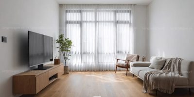 Nhà đẹp 2026 chuộng sàn gỗ tự nhiên màu cánh gián nhạt
