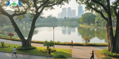 Công viên Thanh Niên – Không gian xanh giữa lòng phố biển