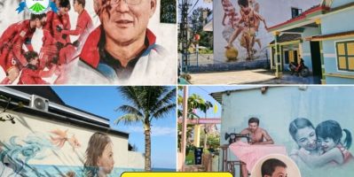 Làng Bích Họa Tam Thanh – Ngôi Làng Nghệ Thuật Giữa Miền Biển Yên Bình