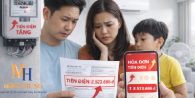 Hóa đơn tiền điện tăng bất thường: 1 Nguyên nhân phổ biến và cách khắc phục hiệu quả
