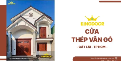 Cửa Thép Vân Gỗ Tại Cát Lái, Tp. HCM | Giải Pháp Chống Trộm