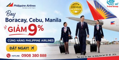 Philippine Airlines ưu đãi hè 2026 – giảm ngay 9%
