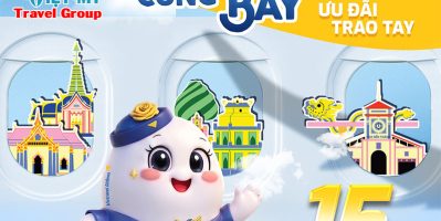 Vietravel Airlines giảm 15% vé máy bay dịp cuối tuần