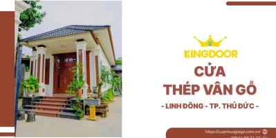 Cửa Thép Vân Gỗ Tại Linh Đông, TP. Thủ Đức | Bền Đẹp – Giá Tốt