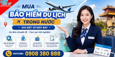Vì sao nên mua bảo hiểm du lịch khi bay nội địa?