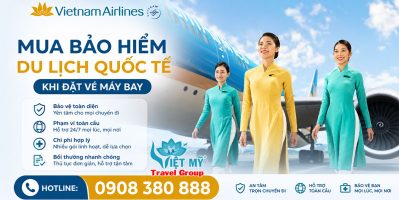 Đặt vé máy bay quốc tế kèm bảo hiểm du lịch tiện lợi
