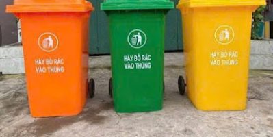 Thùng rác giá rẻ chất lượng- hàng nhập khẩu- thùng rác 120l 240l giá rẻ tại vĩnh long- lh 0911082000