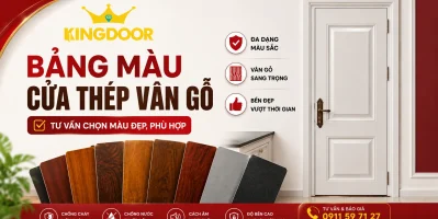 Bảng Màu Cửa Thép Vân Gỗ | Tư Vấn Chọn Màu Đẹp, Phù Hợp