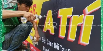 Báo giá làm bảng hiệu theo yêu cầu, giá tốt tại TP.HCM