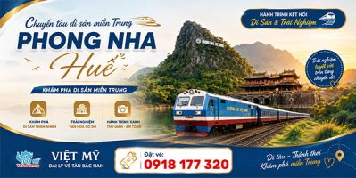 Giảm 50% cho tất cả các hạng vé từ Huế – Phong Nha