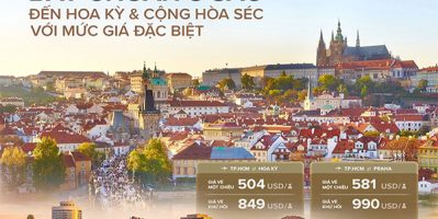STARLUX Airlines ưu đãi vé đi Mỹ & Cộng Hòa Séc