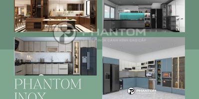 Báo giá tủ bếp inox cánh kính đẹp, trọn gói tại Hải Dương
