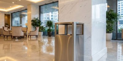 Square Stainless Steel Trash Can – Elegant and Durable Design